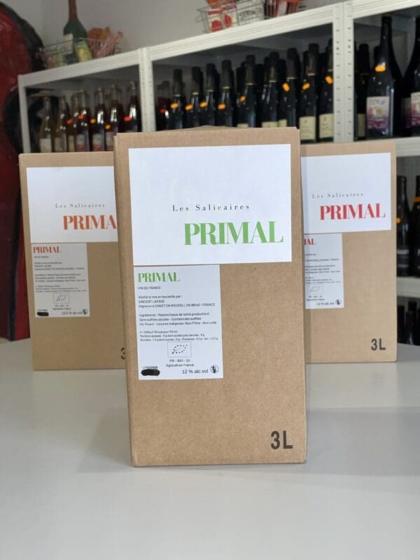 Primal Blanc 3L BiB NV - Les Salicaires